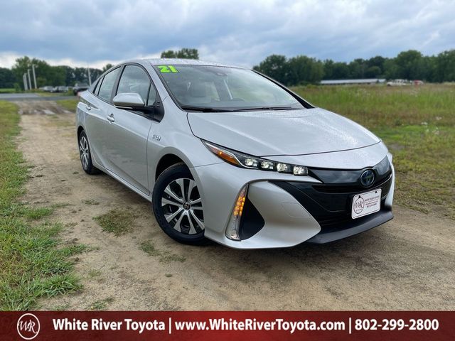 Classic Silver Metallic 2021 Toyota Prius Prime Hatchback Front-Wheel Drive Continuously Variable Transmission