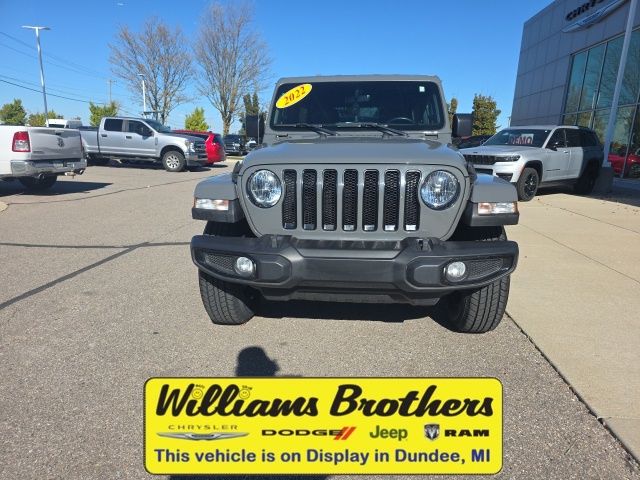 2022 Jeep Wrangler Unlimited Sahara Altitude - Sting-Gray Clearcoat exterior view 2