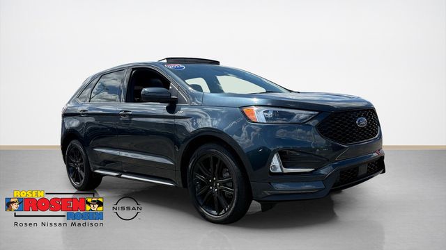 Blue Metallic 2024 Ford Edge ST Line AWD SUV / Crossover All-Wheel Drive 8-Speed Automatic