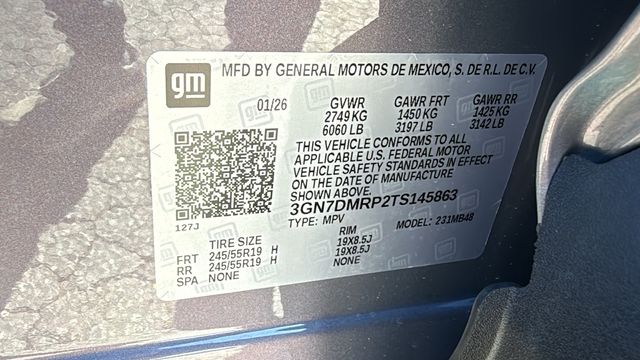 new 2026 Chevrolet Equinox EV car, priced at $36,295