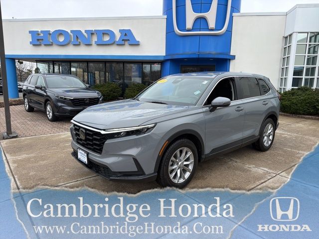 Urban Gray Pearl 2024 Honda CR-V EX AWD SUV / Crossover All-Wheel Drive Continuously Variable Transmission