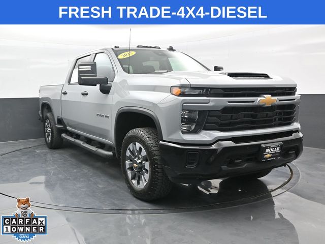 Slate Gray Metallic 2025 Chevrolet Silverado 2500HD Pickup Truck Four-Wheel Drive Automatic