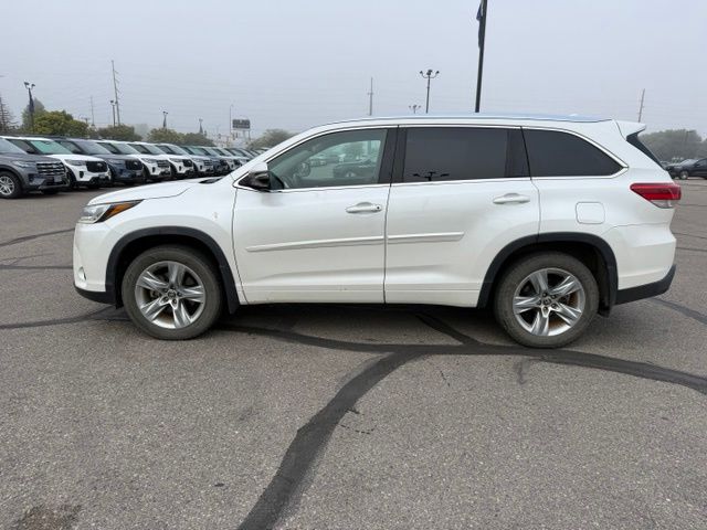 2019 Blizzard Pearl Toyota Highlander Limited AWD SUV