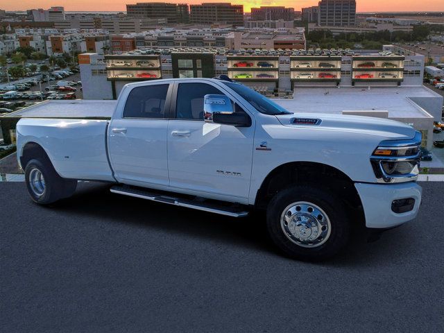 Bright White Clearcoat 2026 RAM 3500 Laramie Crew Cab LB DRW 4WD Pickup Truck Four-Wheel Drive 8-Speed Automatic