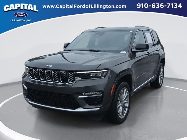 Baltic Gray Metallic Clearcoat 2025 Jeep Grand Cherokee Summit 4WD SUV / Crossover Four-Wheel Drive 8-Speed Automatic