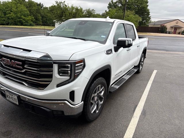 Summit White 2025 GMC Sierra 1500 Pickup Truck Four-Wheel Drive Automatic