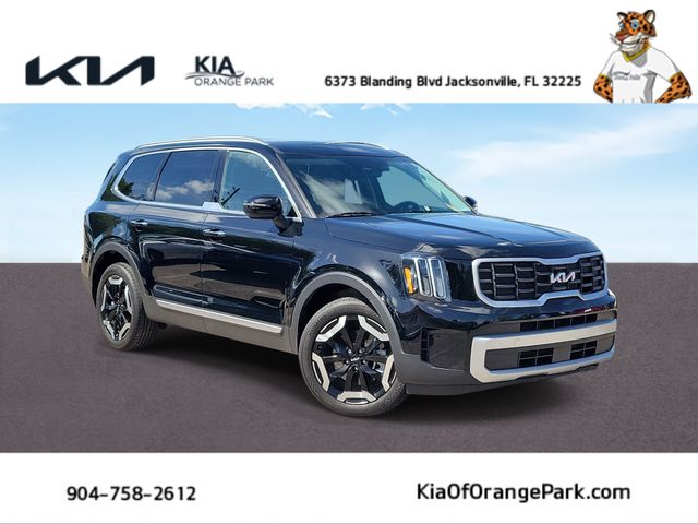 Ebony Black 2025 Kia Telluride SUV / Crossover Front-Wheel Drive 8-Speed Automatic