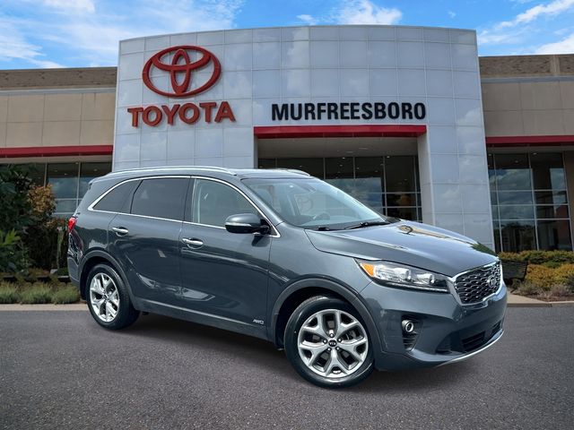 Gray 2019 Kia Sorento EX V6 AWD SUV / Crossover All-Wheel Drive 8-Speed Automatic