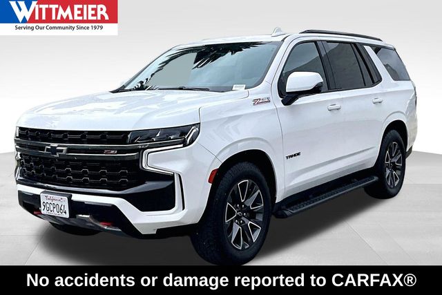 Summit White 2021 Chevrolet Tahoe SUV / Crossover Four-Wheel Drive 