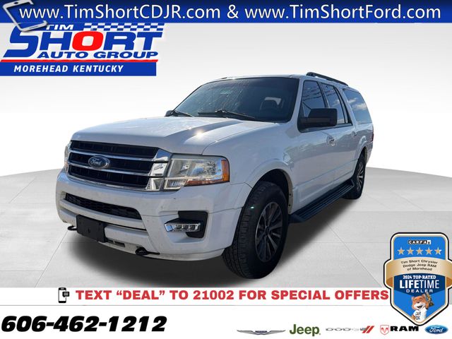 Oxford White 2017 Ford Expedition EL XLT 4WD SUV / Crossover Four-Wheel Drive 6-Speed Automatic