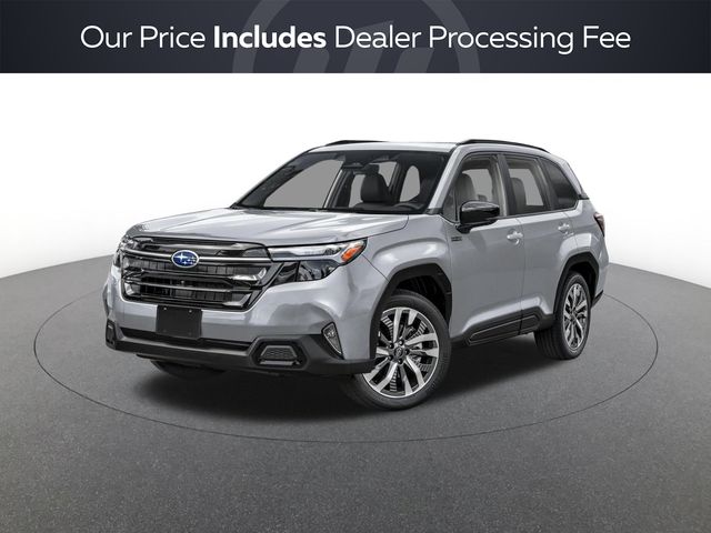 Ice Silver Metallic 2026 Subaru Forester Hybrid Touring AWD SUV / Crossover All-Wheel Drive Continuously Variable Transmission