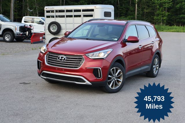 Regal Red Pearl 2018 Hyundai Santa Fe SUV / Crossover All-Wheel Drive 6-Speed Automatic