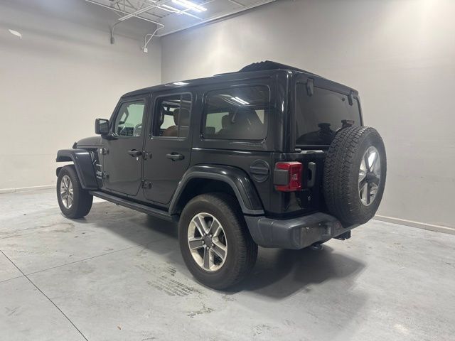 Used 2020 Black Jeep Unlimited Sahara image 8