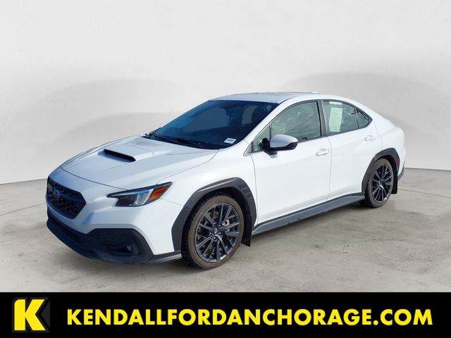 Ceramic White 2022 Subaru WRX Premium AWD Sedan All-Wheel Drive Continuously Variable Transmission