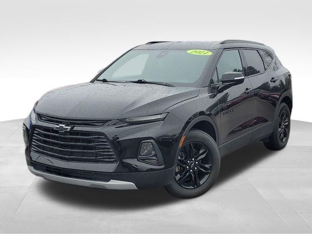Black 2021 Chevrolet Blazer 2LT FWD SUV / Crossover Front-Wheel Drive 9-Speed Automatic