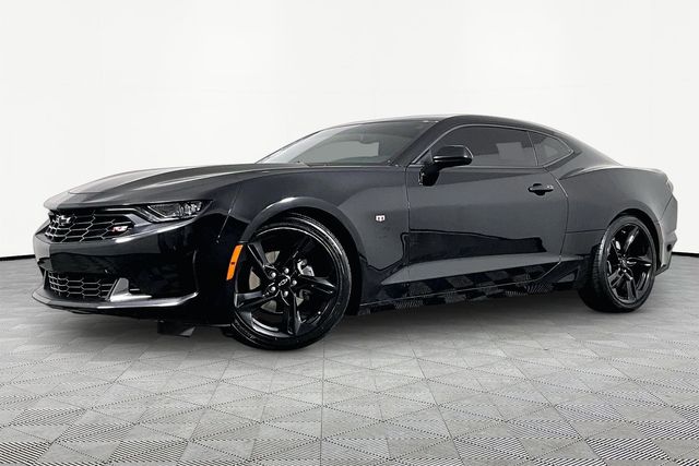 Black 2022 Chevrolet Camaro Coupe Rear-Wheel Drive 8-Speed Automatic