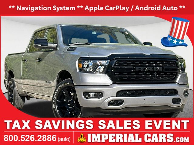 Billet Silver Metallic Clearcoat 2023 RAM 1500 Pickup Truck Four-Wheel Drive 8-Speed Automatic