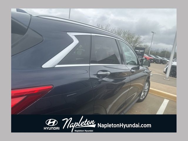 Hermosa Blue 2019 INFINITI QX50 Essential AWD SUV / Crossover All-Wheel Drive Continuously Variable Transmission
