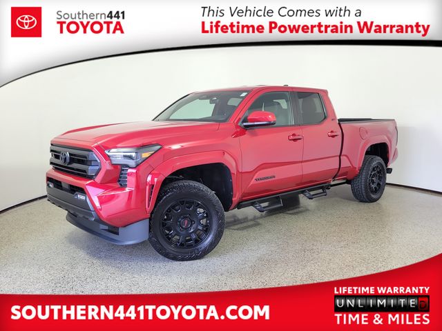 Supersonic Red 2025 Toyota Tacoma Pickup Truck 4X2 8-Speed Automatic