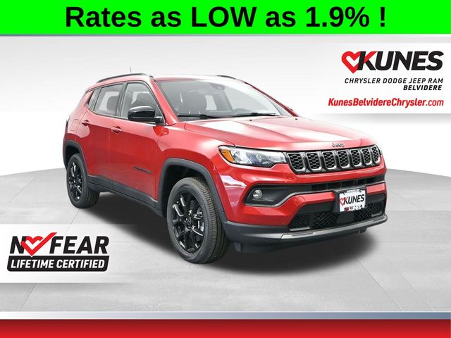 Red Hot Pearlcoat 2026 Jeep Compass SUV / Crossover Four-Wheel Drive 8-Speed Automatic