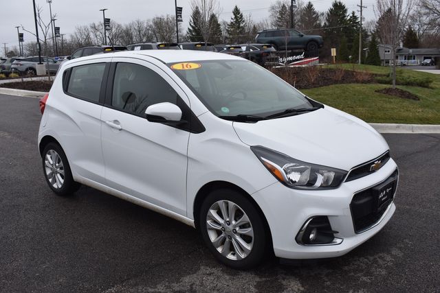 Summit White 2016 Chevrolet Spark 1LT FWD Hatchback Front-Wheel Drive Continuously Variable Transmission