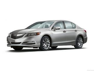 Silver 2014 Acura RLX FWD with Technology Package Sedan Front-Wheel Drive 6-Speed Automatic