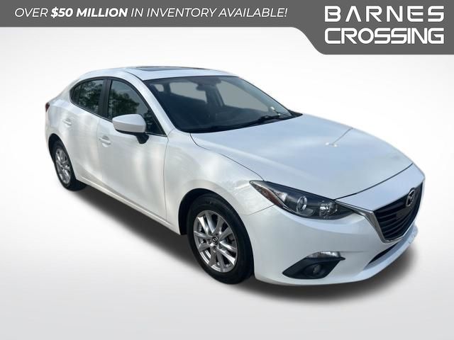 Snowflake White Pearl Mica 2016 Mazda MAZDA3 i Touring Sedan Front-Wheel Drive 6-Speed Automatic