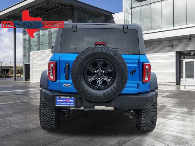 2024 Velocity Blue Metallic Ford Bronco Wildtrak 4X4 SUV