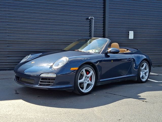 Dark Blue Metallic 2011 Porsche 911 Convertible All-Wheel Drive 7-Speed Automatic