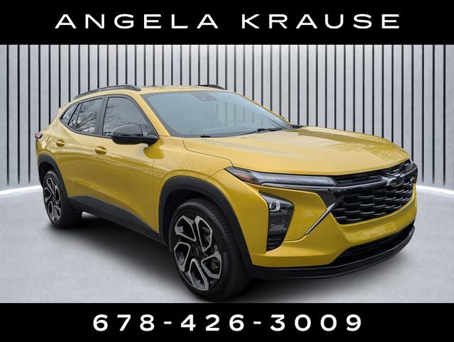 Nitro Yellow Metallic 2024 Chevrolet Trax RS with 2RS FWD SUV / Crossover Front-Wheel Drive 6-Speed Automatic