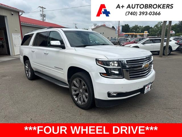 White (Iridescent Pearl Tricoat) 2016 Chevrolet Suburban SUV / Crossover Four-Wheel Drive 6-Speed Automatic Overdrive