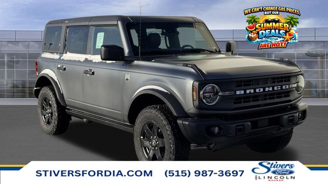 Carbonized Gray Metallic 2025 Ford Bronco SUV / Crossover Four-Wheel Drive Automatic