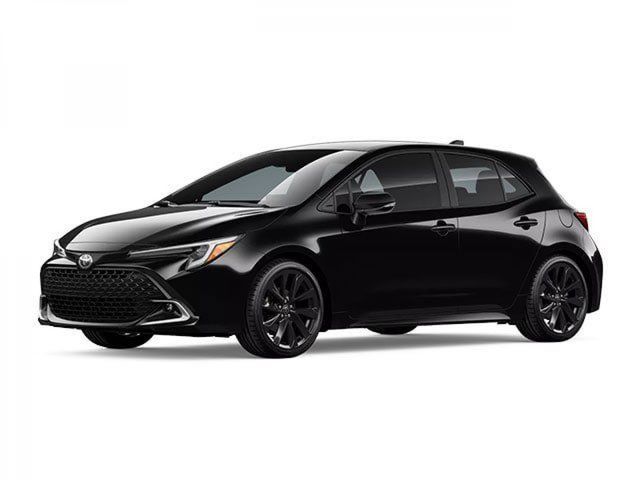 Midnight Black 2026 Toyota Corolla Hatchback XSE FWD Hatchback Front-Wheel Drive Continuously Variable Transmission