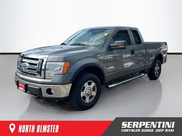 Ingot Silver 2010 Ford F-150 XLT SuperCab 4WD Pickup Truck Four-Wheel Drive 6-Speed Automatic