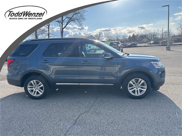 Blue 2018 Ford Explorer XLT AWD SUV / Crossover All-Wheel Drive 6-Speed Automatic