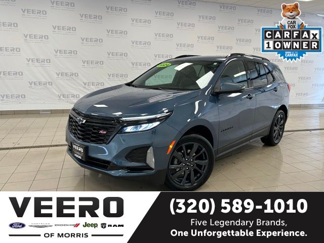 Lakeshore Blue Metallic 2024 Chevrolet Equinox RS with 1RS AWD SUV / Crossover Four-Wheel Drive 6-Speed Automatic Overdrive