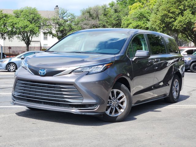 Predawn Gray Mica 2023 Toyota Sienna LE 8-Passenger FWD Minivan Front-Wheel Drive Continuously Variable Transmission