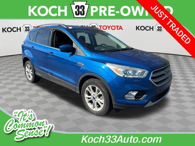 Lightning Blue Metallic 2017 Ford Escape SE AWD SUV / Crossover All-Wheel Drive 6-Speed Automatic