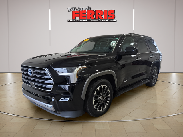 Midnight Black Metallic 2023 Toyota Sequoia Limited 4WD SUV / Crossover Four-Wheel Drive Automatic