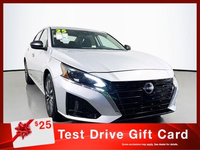 Brilliant Silver Metallic 2025 Nissan Altima 2.5 SV FWD Sedan Front-Wheel Drive Continuously Variable Transmission