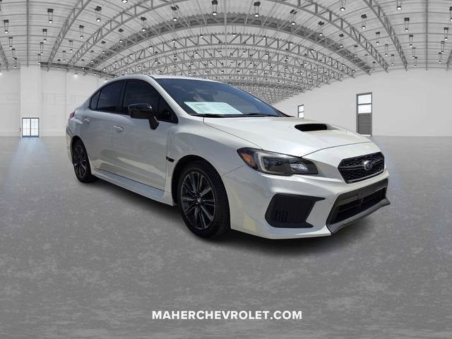 Crystal White Pearl 2020 Subaru WRX AWD Sedan All-Wheel Drive 6-Speed Manual
