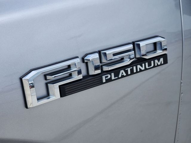 2020 Iconic Silver Metallic Ford F-150 Platinum 4X4 Truck