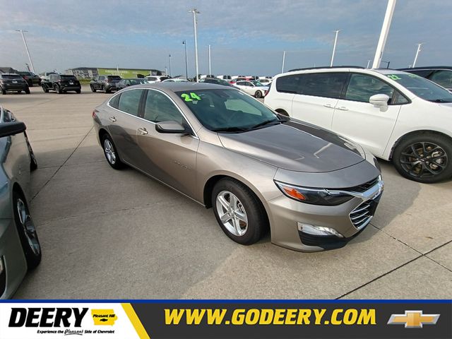Mineral Gray Metallic 2024 Chevrolet Malibu Sedan Front-Wheel Drive Continuously Variable Transmission