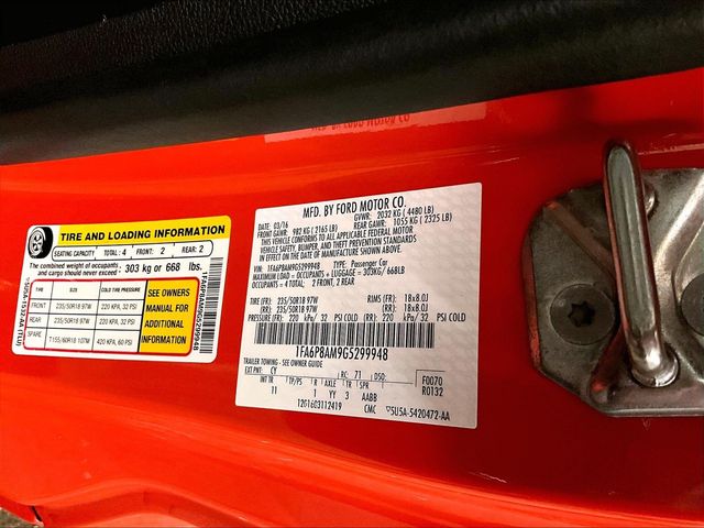 2016 Ford Mustang V6 Orange at Audi Porsche Sewickley