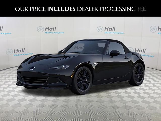 Jet Black Mica 2026 Mazda MX-5 Miata Convertible Rear-Wheel Drive 6-Speed Manual