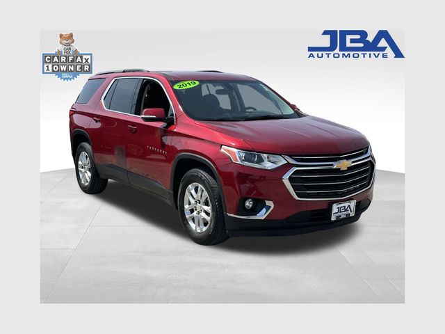 Cajun Red Tintcoat 2019 Chevrolet Traverse LT Cloth AWD SUV / Crossover Four-Wheel Drive 9-Speed Automatic