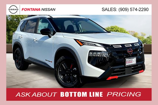 Everest White Pearl Tricoat 2026 Nissan Rogue SUV / Crossover All-Wheel Drive Continuously Variable Transmission