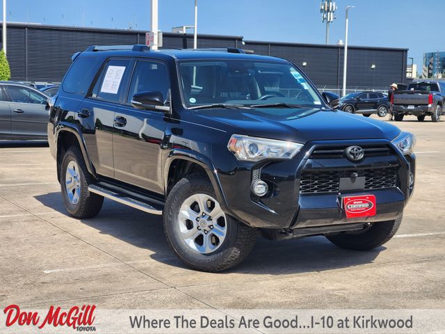 Midnight Black Metallic 2022 Toyota 4Runner SUV / Crossover Four-Wheel Drive 5-Speed Automatic