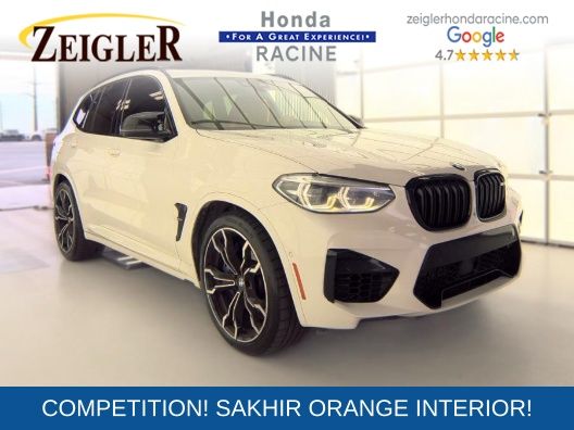 White 2020 BMW X3 M SUV / Crossover All-Wheel Drive 8-Speed Automatic
