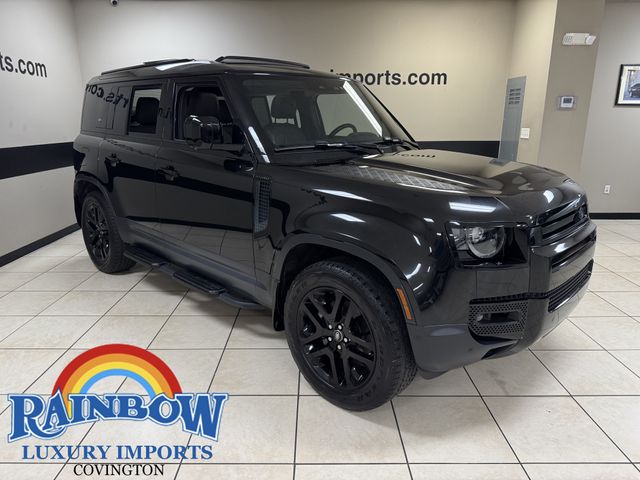Santorini Black Metallic 2024 Land Rover Defender SUV / Crossover All-Wheel Drive 8-Speed Automatic
